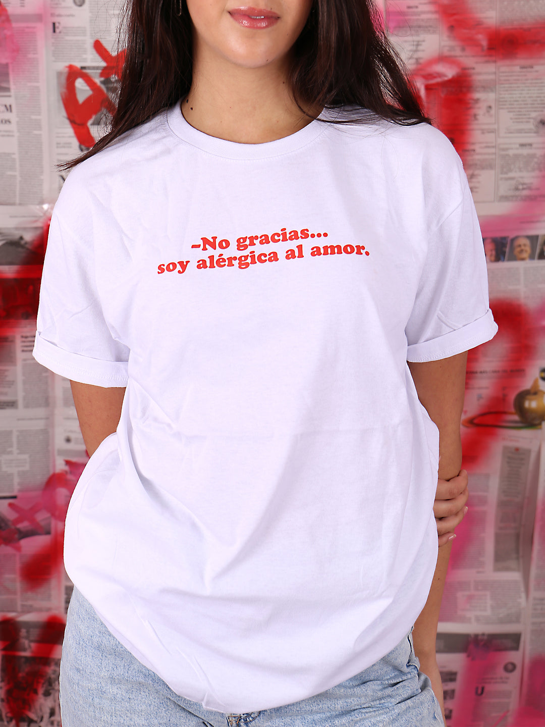 Playera Alérgica Al Amor