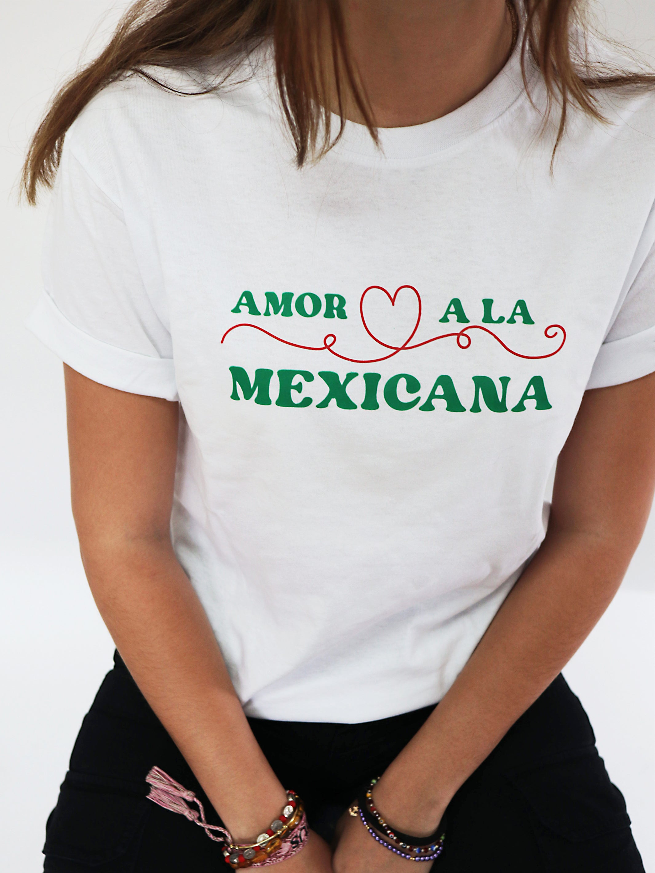 Playera Amor A La Mexicana