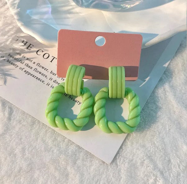 Aretes Lazo Circular