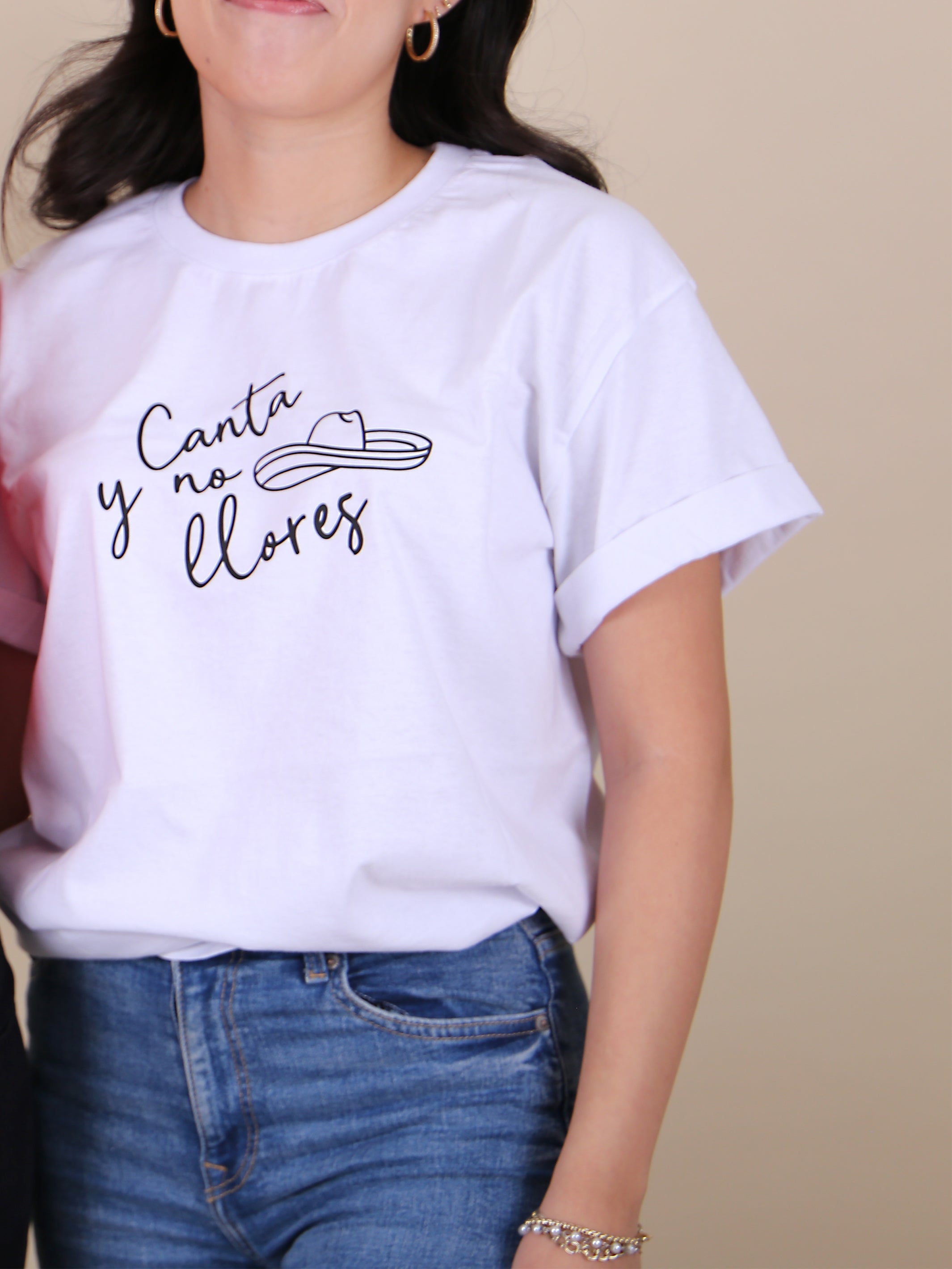 Playera Canta Y No Llores