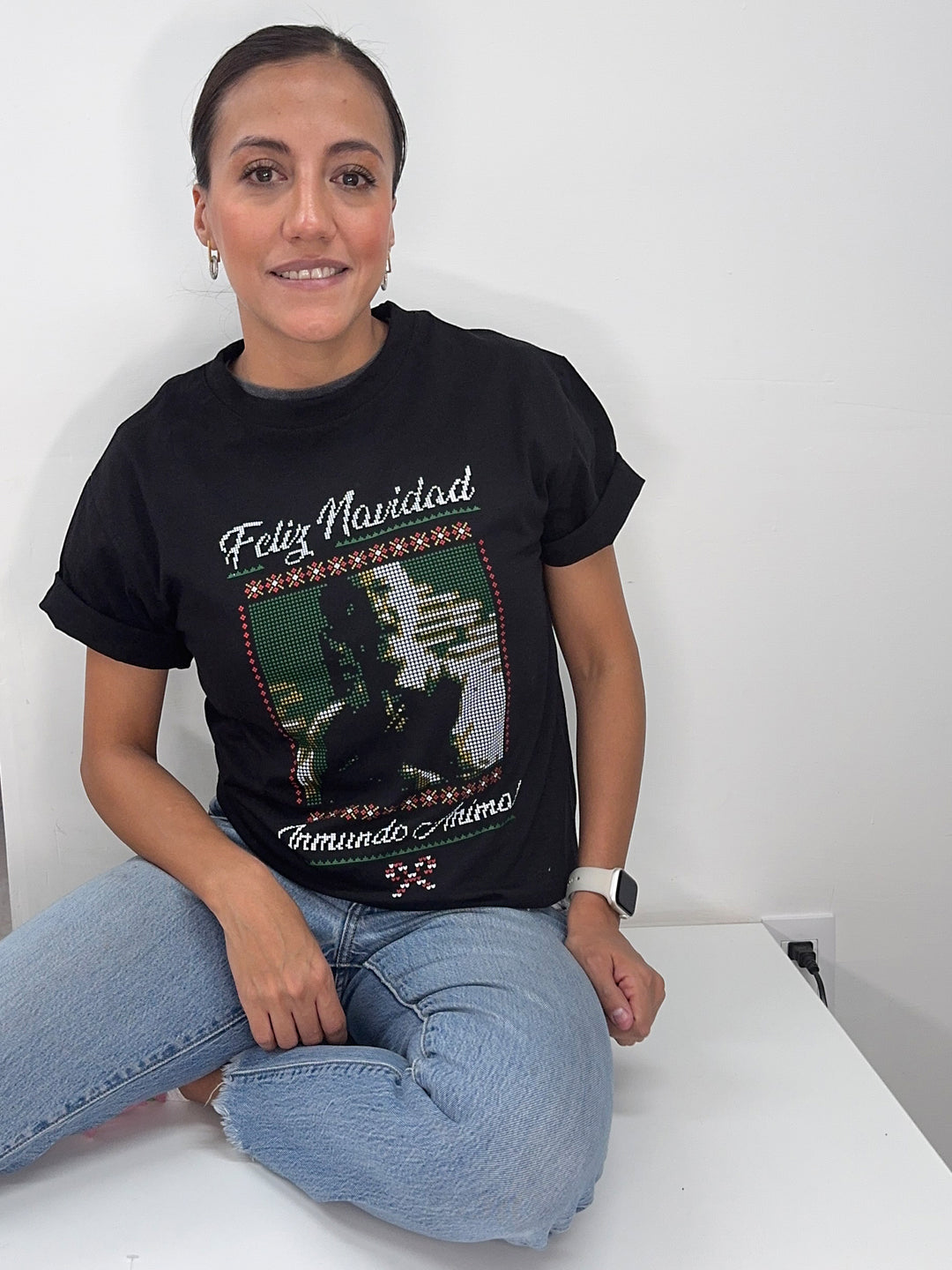 Playera Feliz Navidad Inmundo Animal