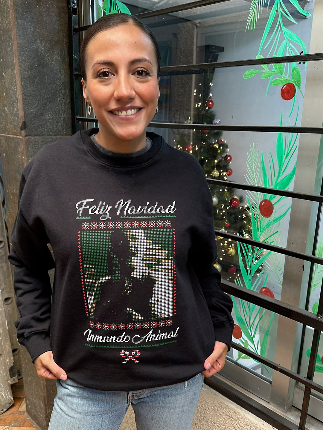 Sudadera Feliz Navidad Inmundo Animal