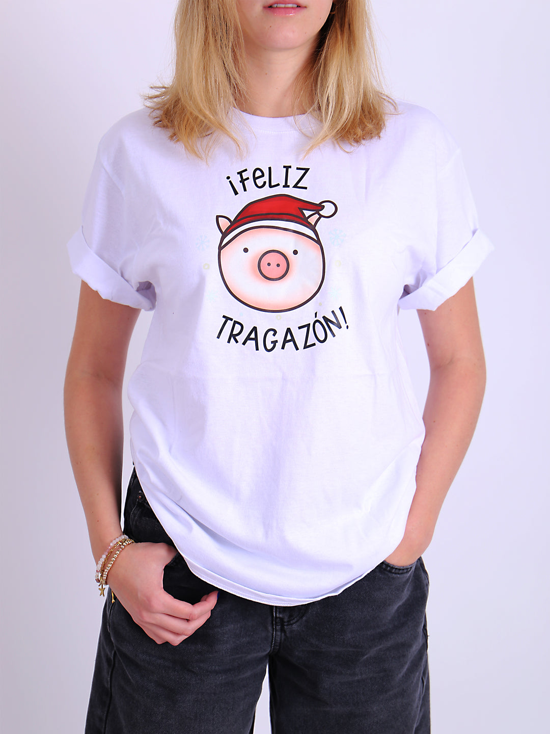 Playera Playera Feliz Tragazón