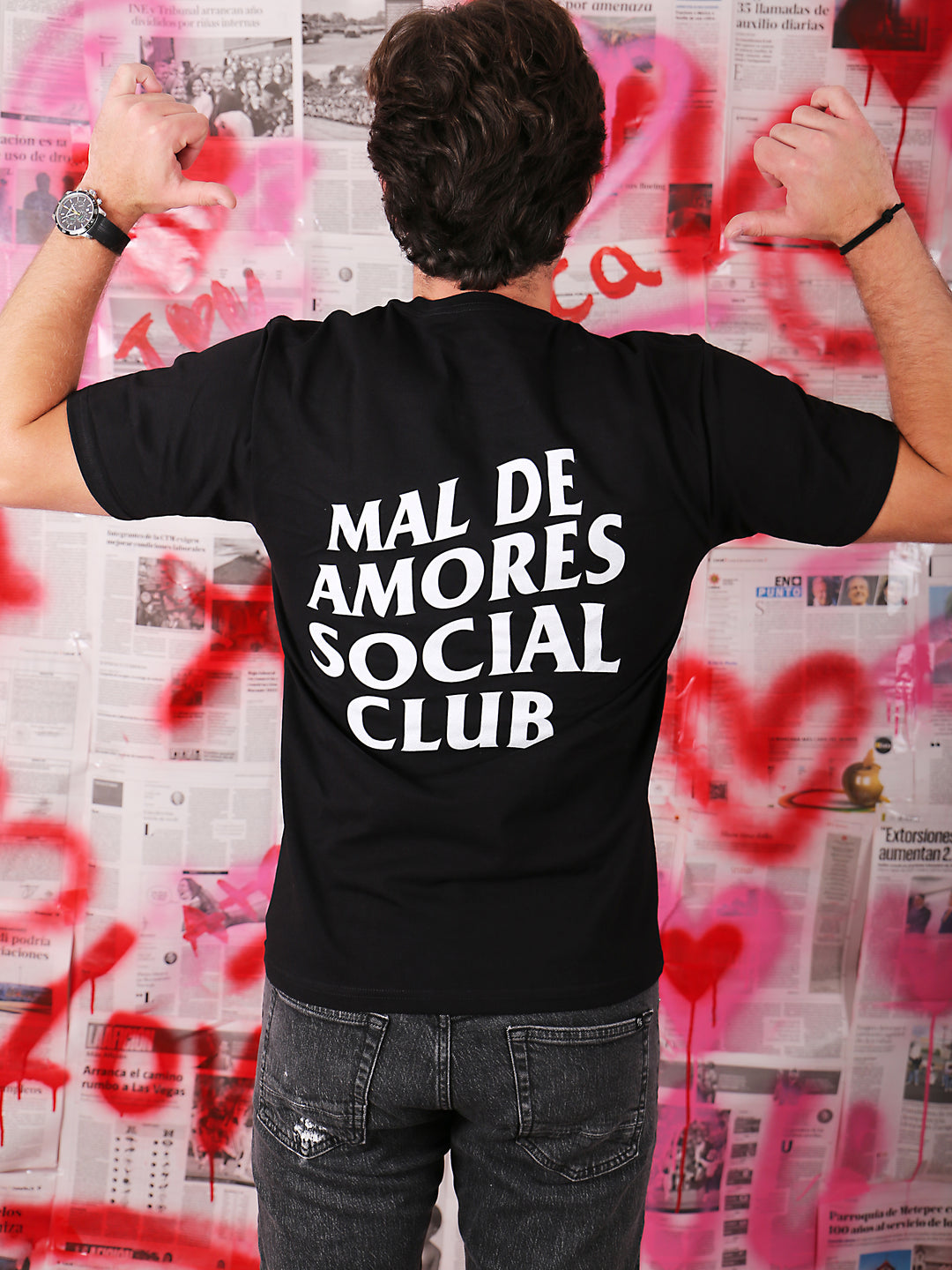 Playera Mal De Amores