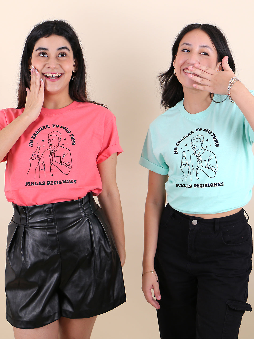 Playera Malas Decisiones