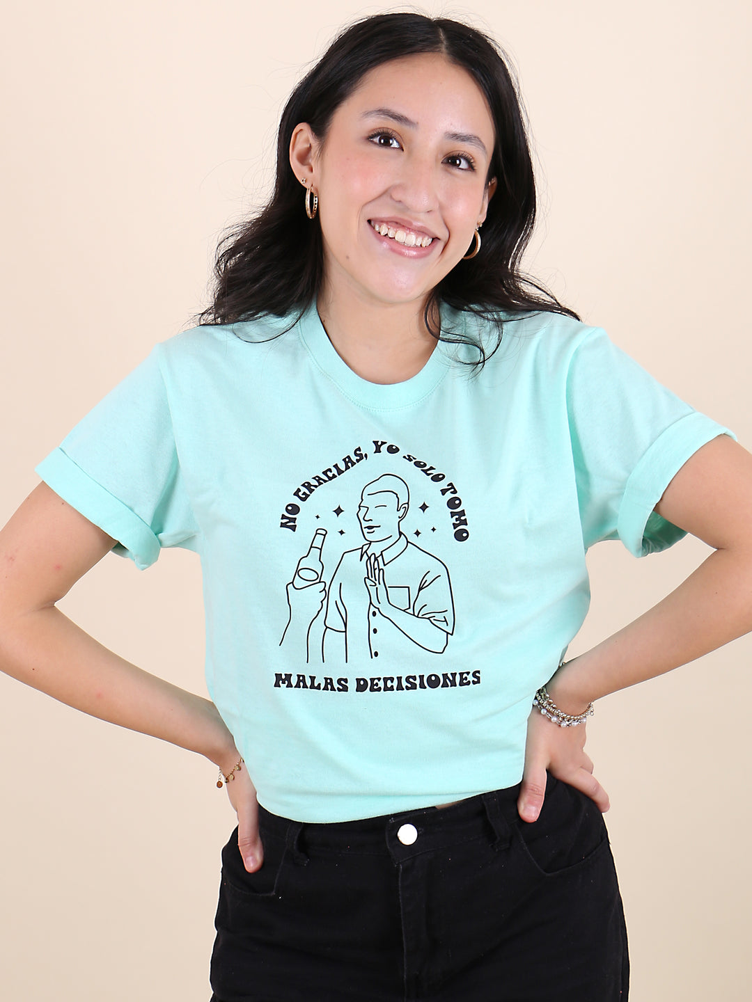 Playera Malas Decisiones