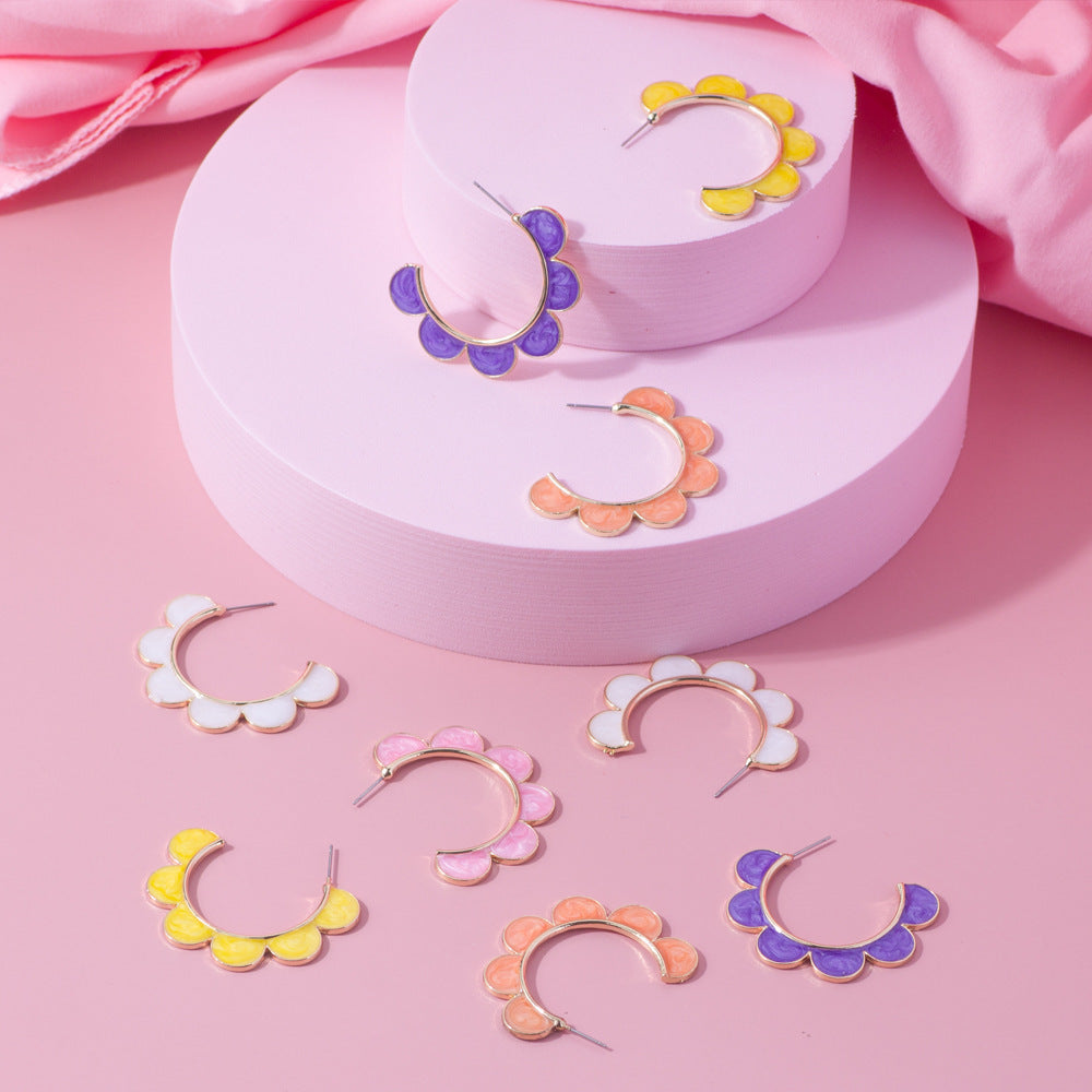 Aretes de Pétalos