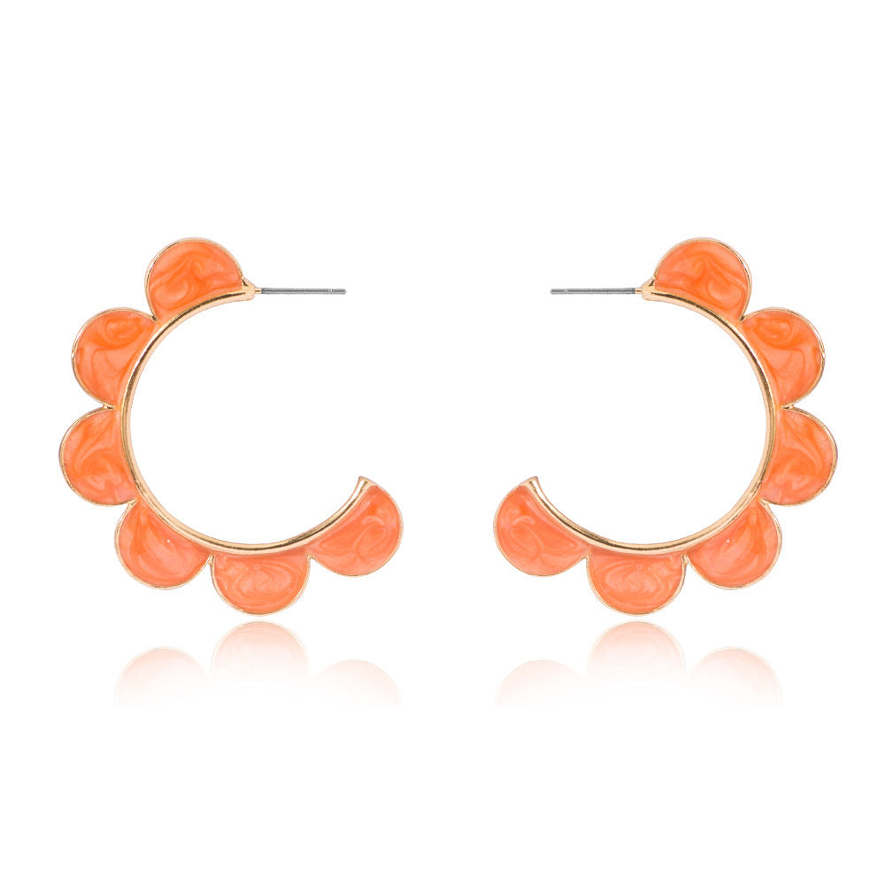 Aretes de Pétalos