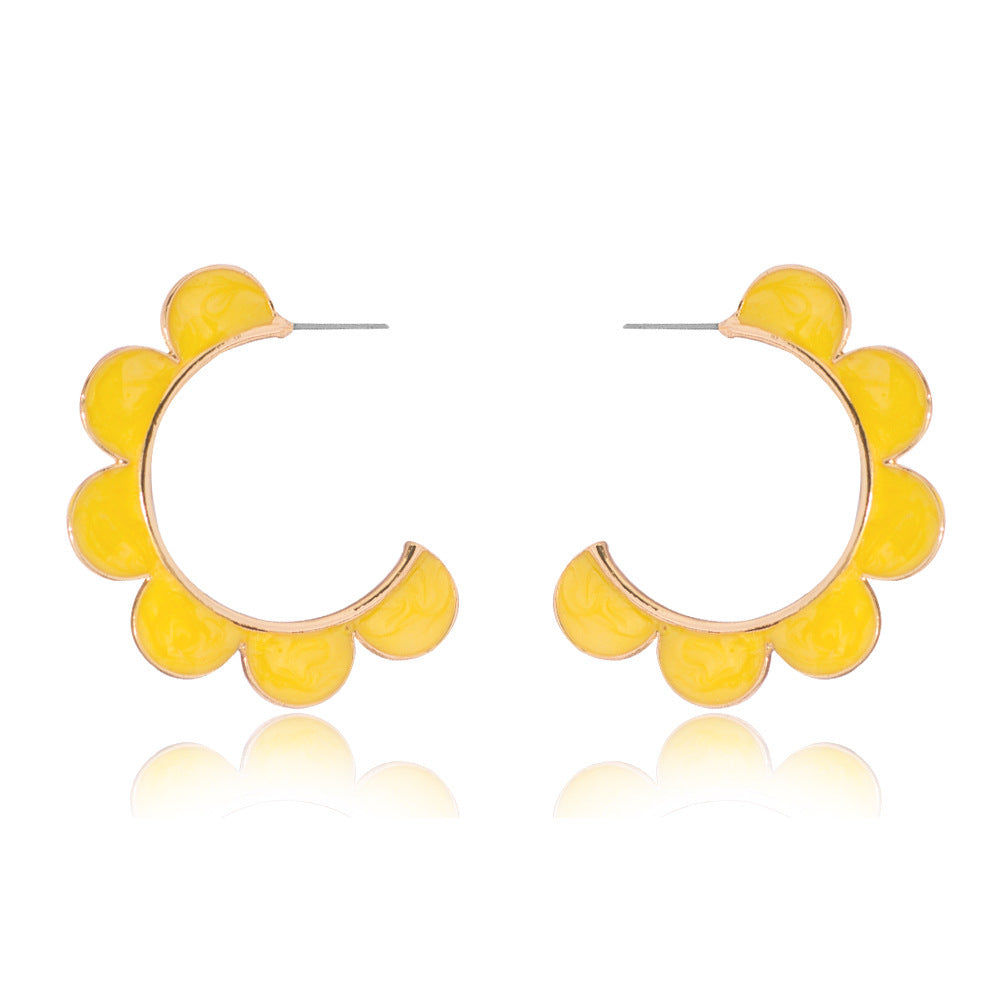 Aretes de Pétalos