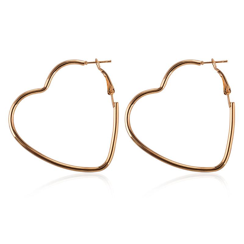 Arracadas Corazón Liso