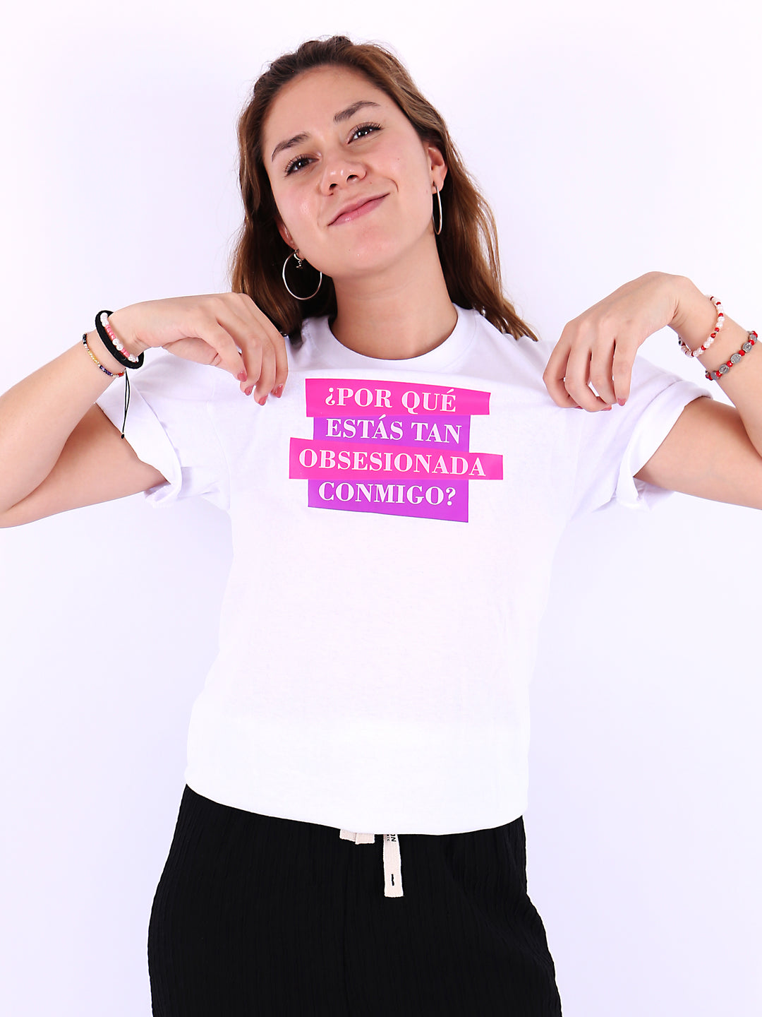 Playera ¿Por Qué Estás Tan Obsesionada Conmigo?