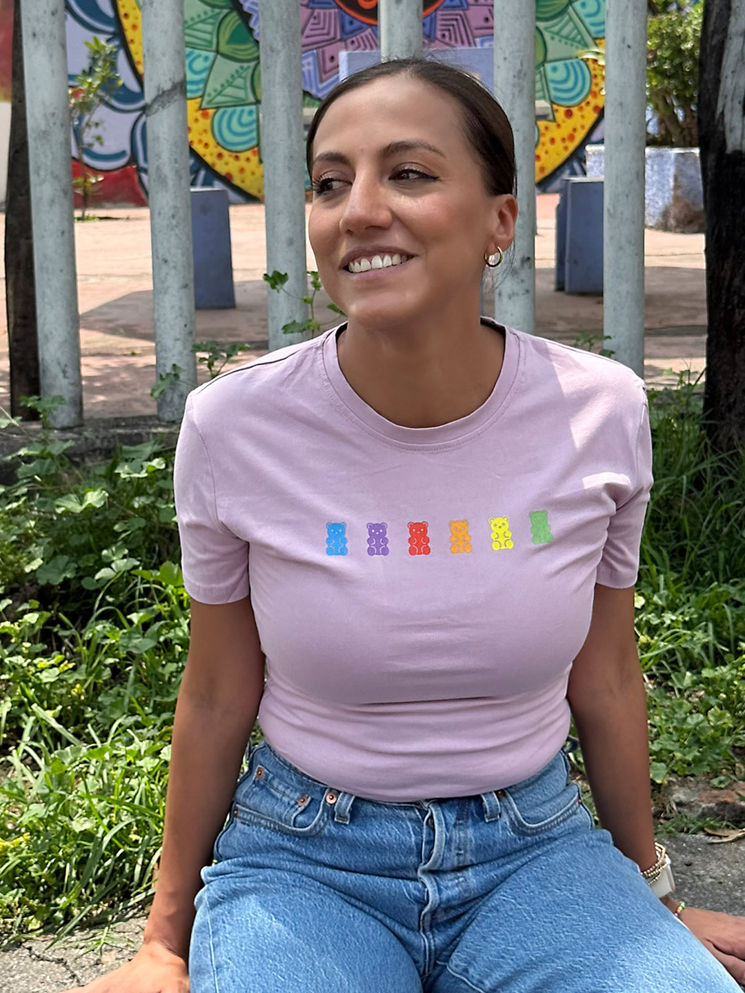 Playera Manga Corta Panditas