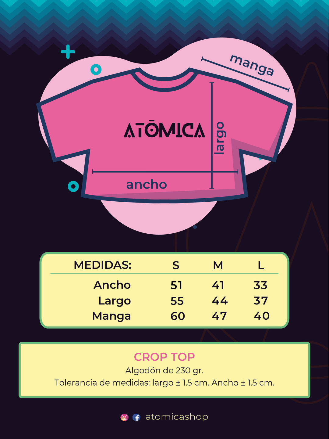 Playera Crop Top Así Es Mi Cara