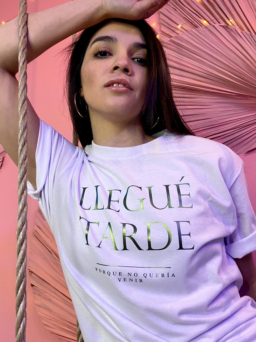 Playera Llegué Tarde