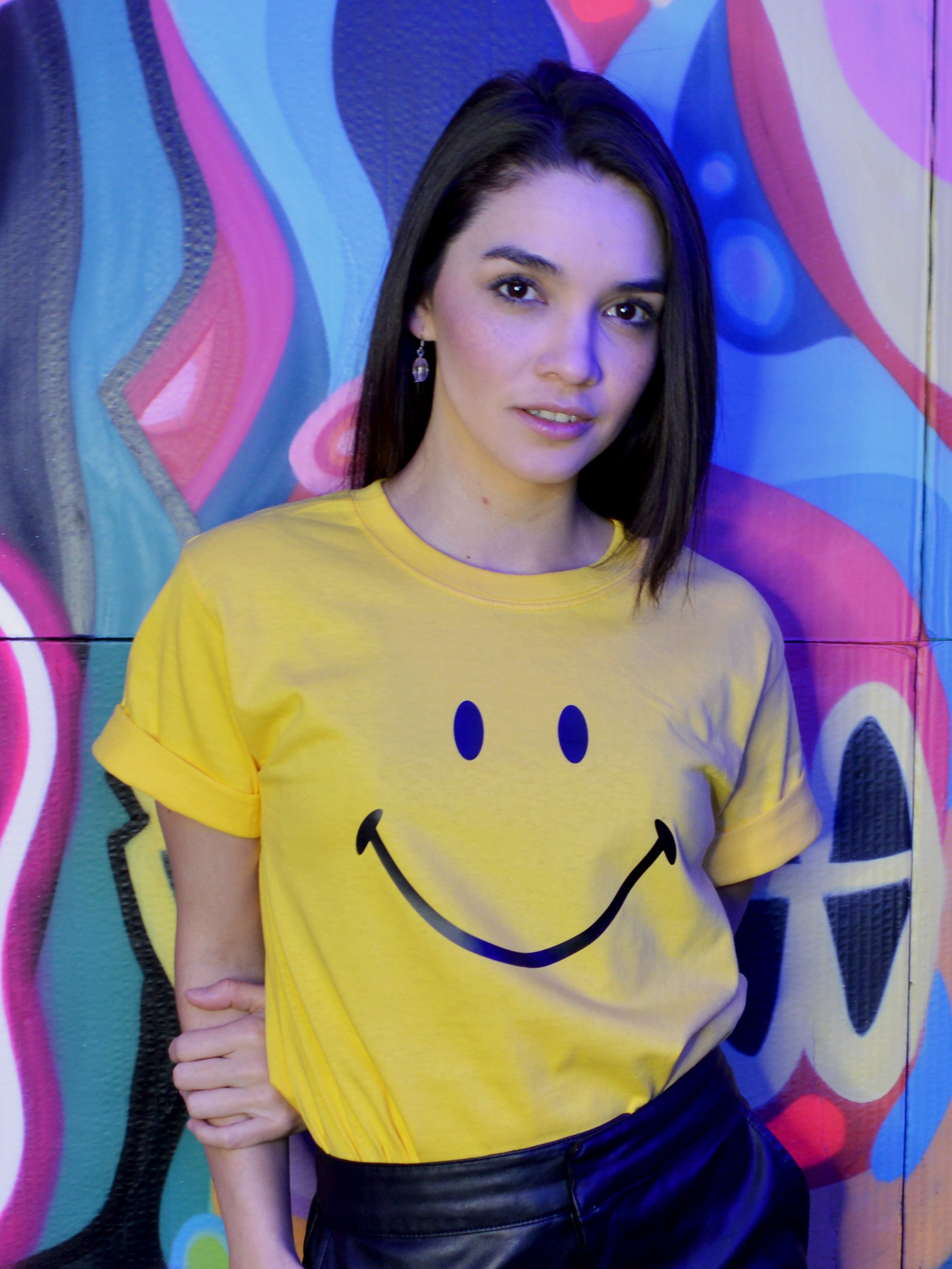 Playera Happy Face