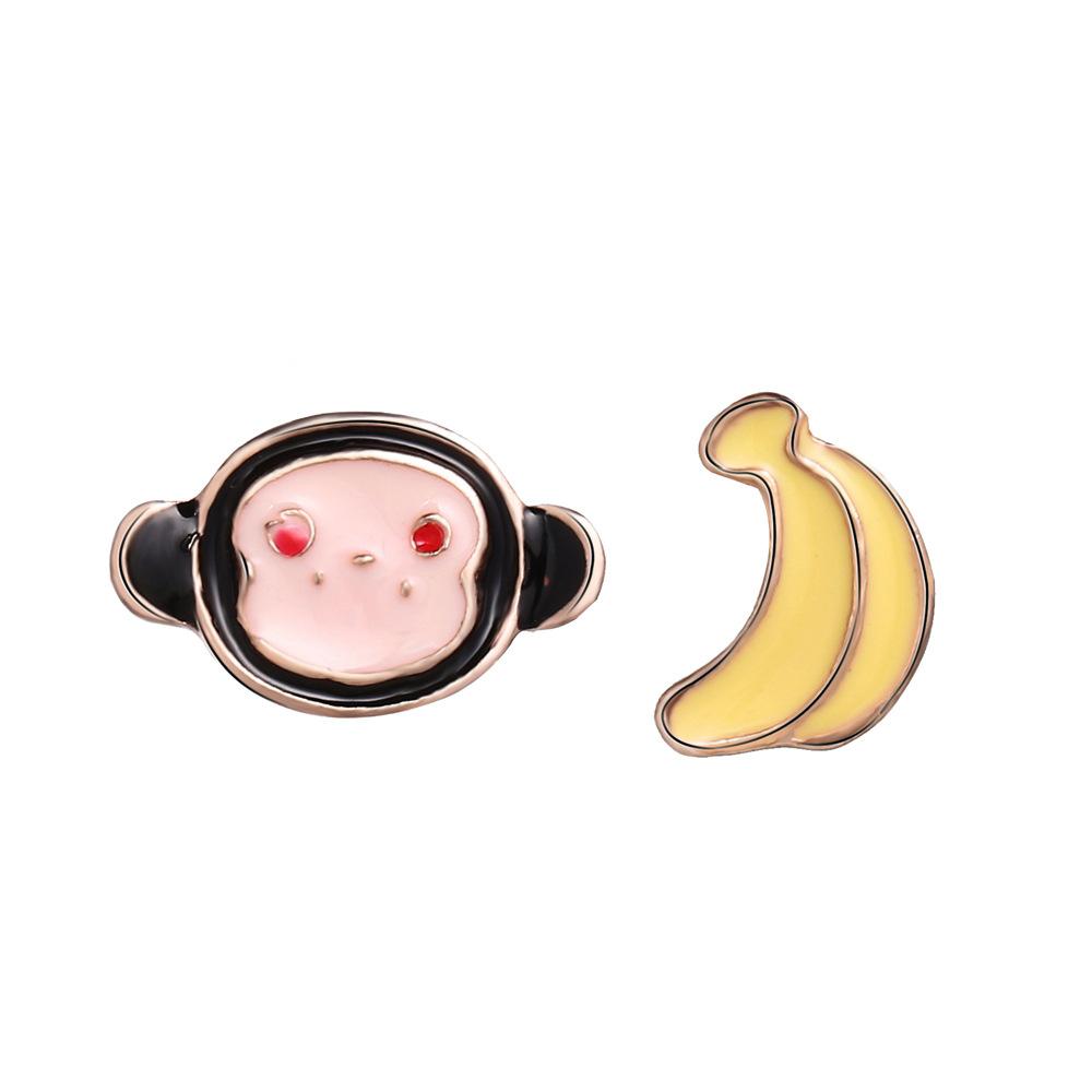 Aretes Chango Y Plátano