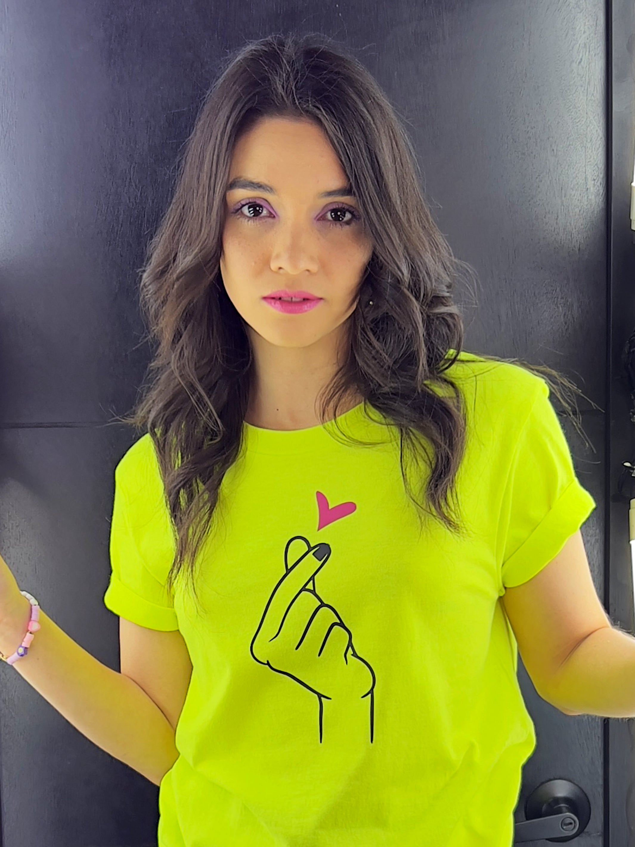 Playera Corazón Coreano