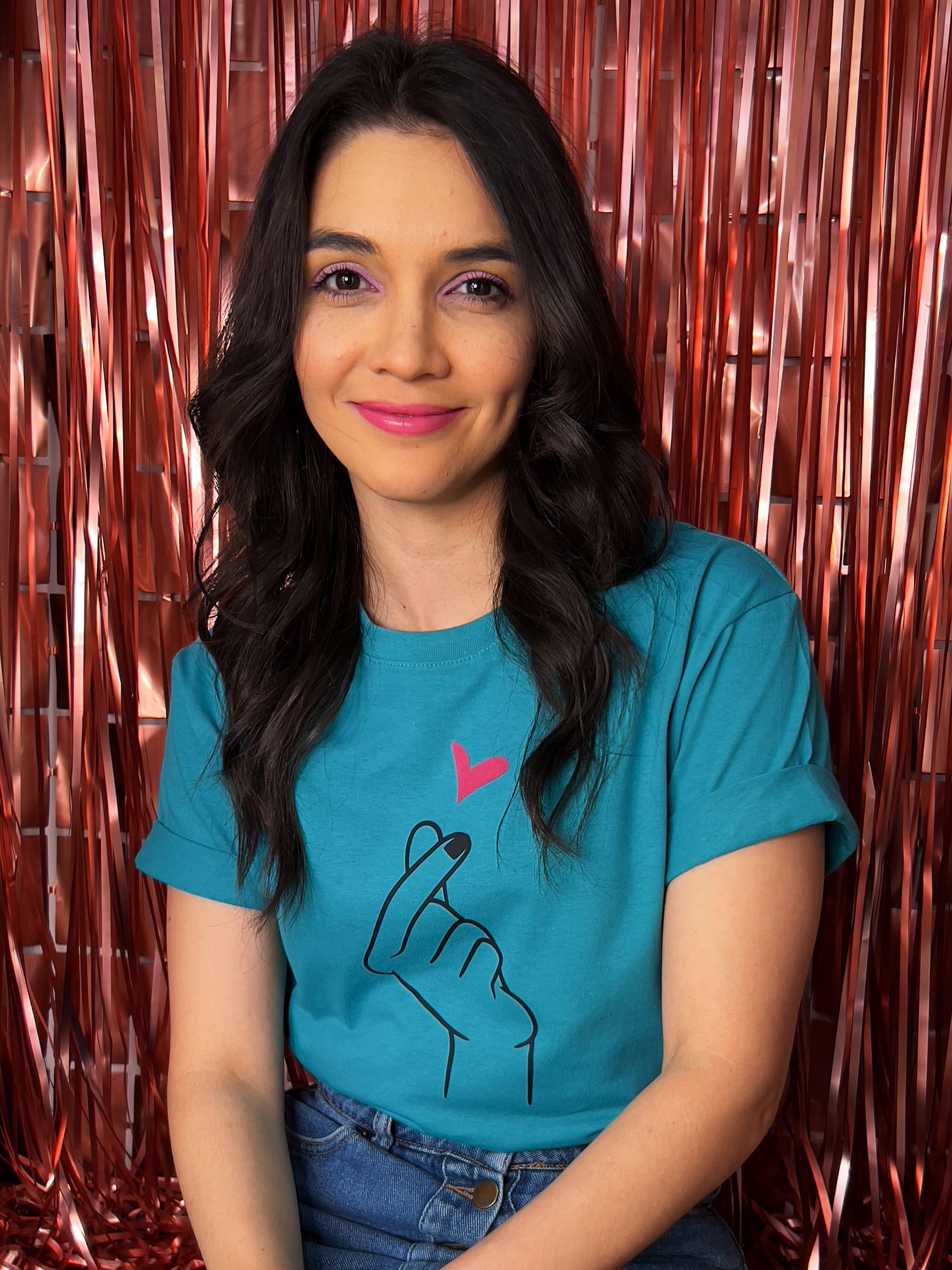 Playera Corazón Coreano