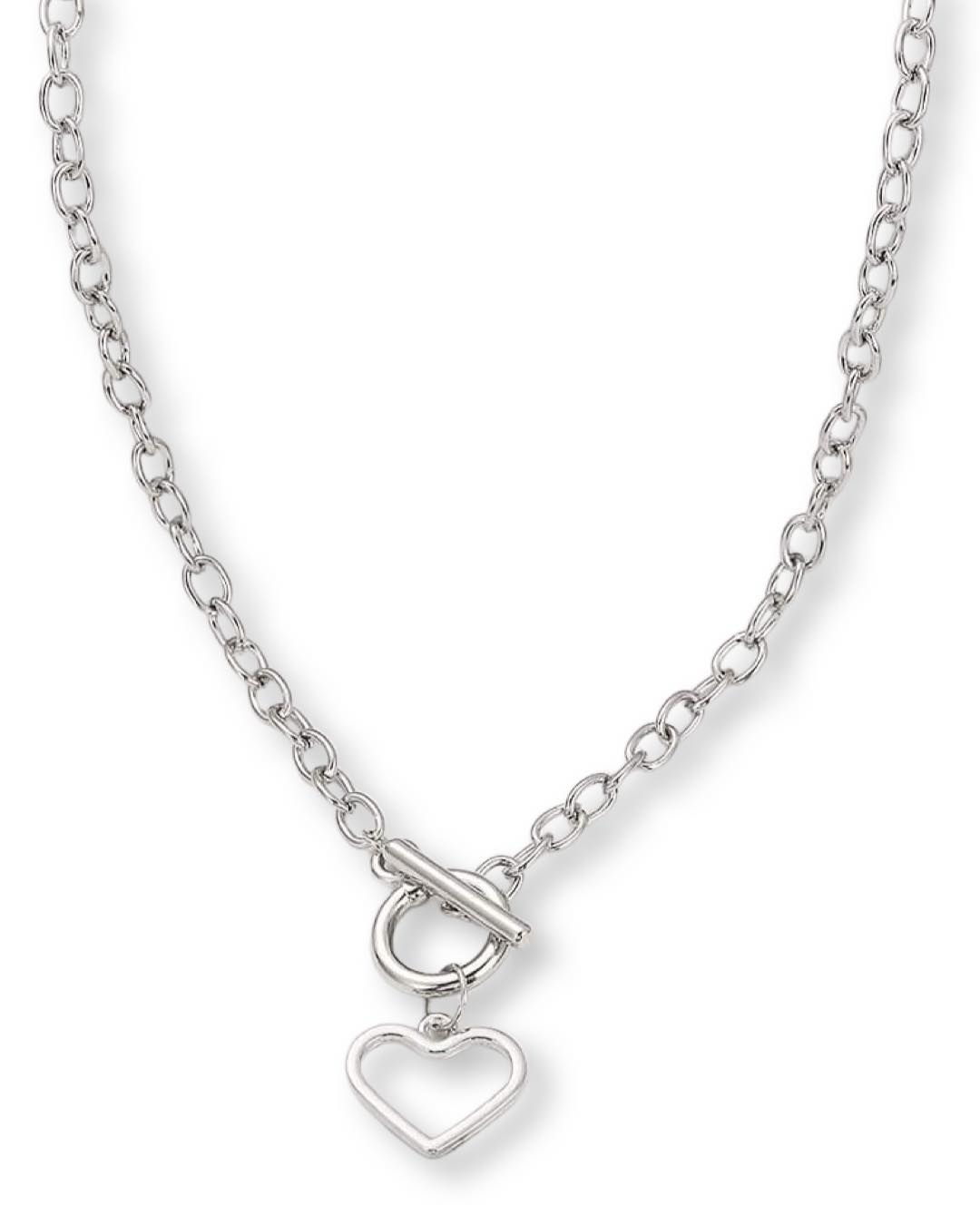 Collar Hebilla De Corazón